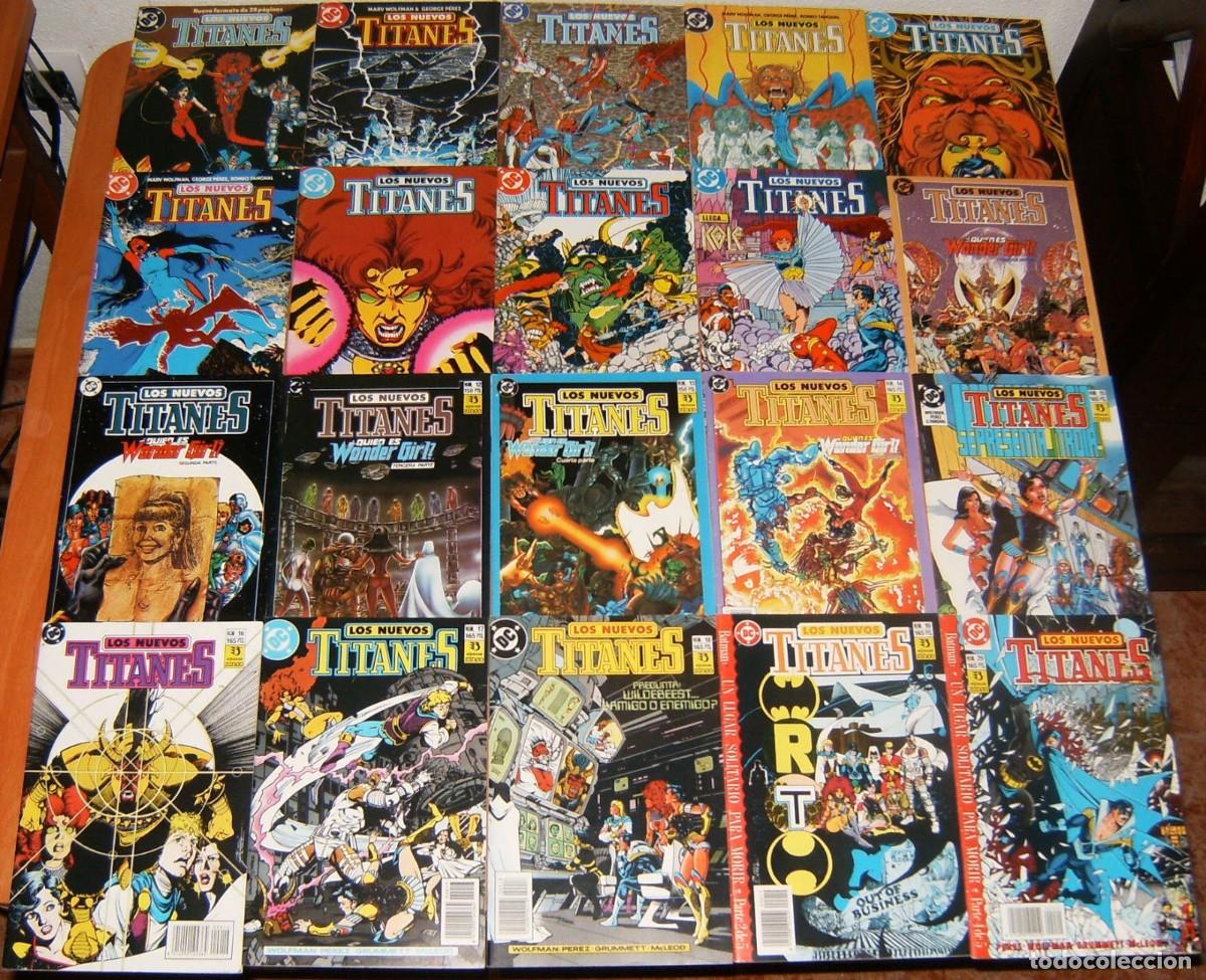 C&oacute;mics: NUEVOS TITANES vol.2 Ediciones ZINCO 1 a 41 COMPLETA