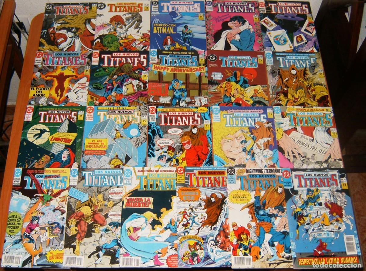 C&oacute;mics: NUEVOS TITANES vol.2 Ediciones ZINCO 1 a 41 COMPLETA - Foto 2