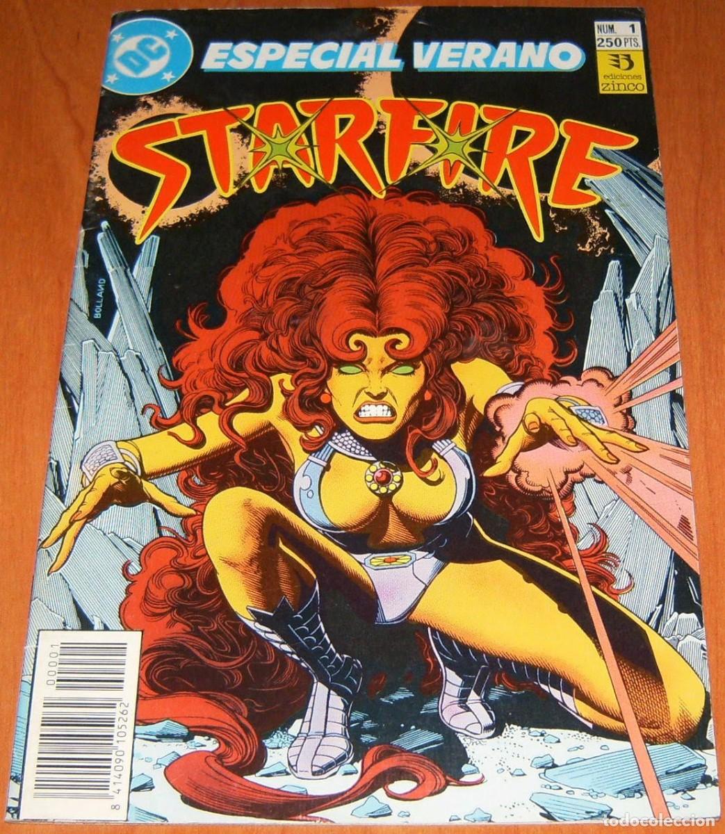 C&oacute;mics: STARFIRE de Marv Wolfman y Denys Cowan Ediciones Zinco ESPECIAL VERANO 1991