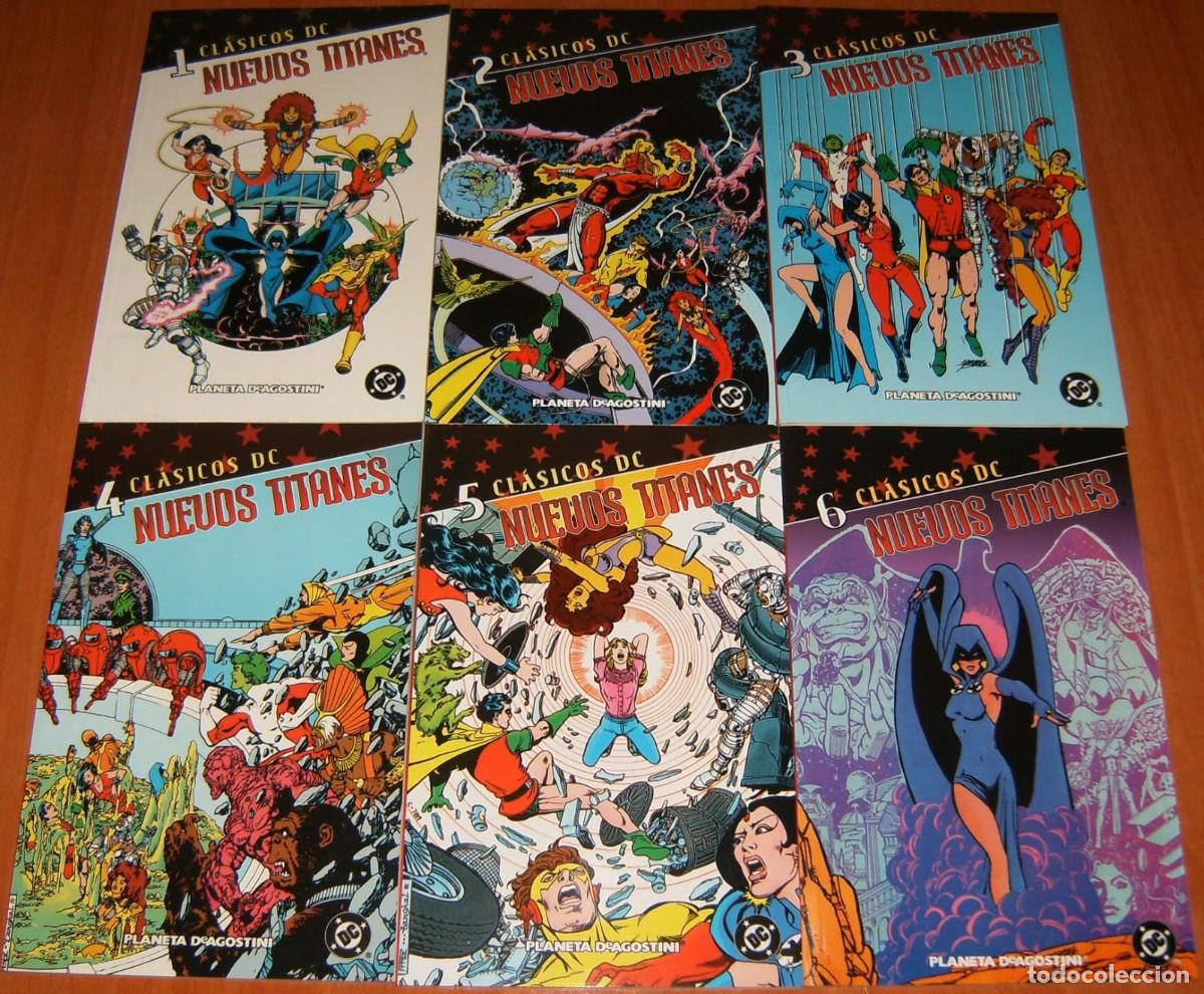 C&oacute;mics: NUEVOS TITANES 1 a 25 Cl&aacute;sicos DC LOTE. PLANETA