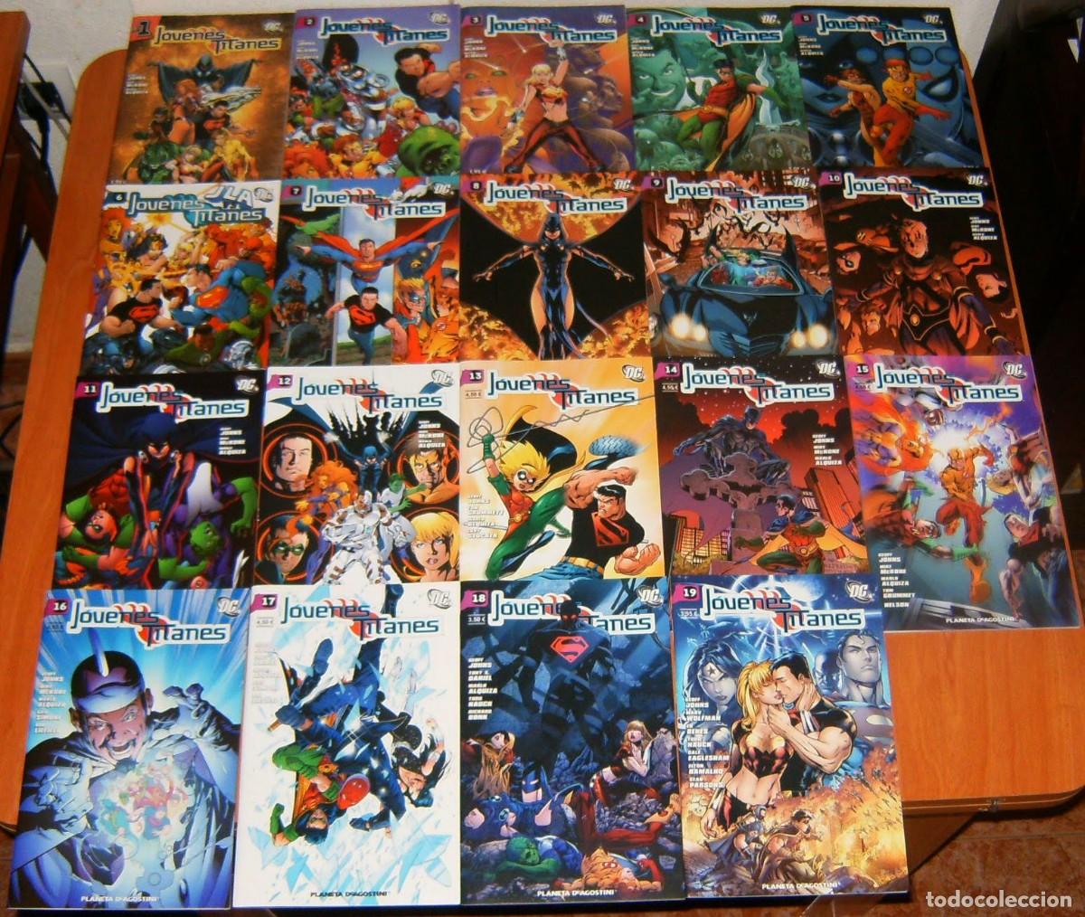 C&oacute;mics: JOVENES TITANES vol.1 Editorial PLANETA 1 a 19 COMPLETA