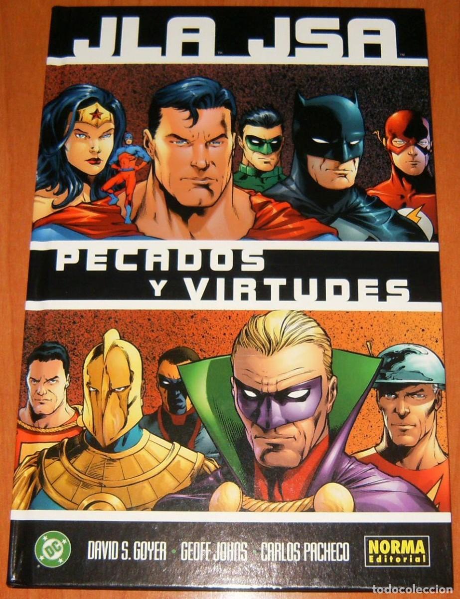 C&oacute;mics: JLA - JSA PECADOS Y VIRTUDES Norma. TOMO TAPA DURA