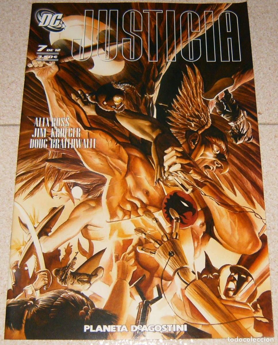 C&oacute;mics: JUSTICIA de ALEX ROSS y JIM KRUEGER NUMERO 7 Planeta SUELTO