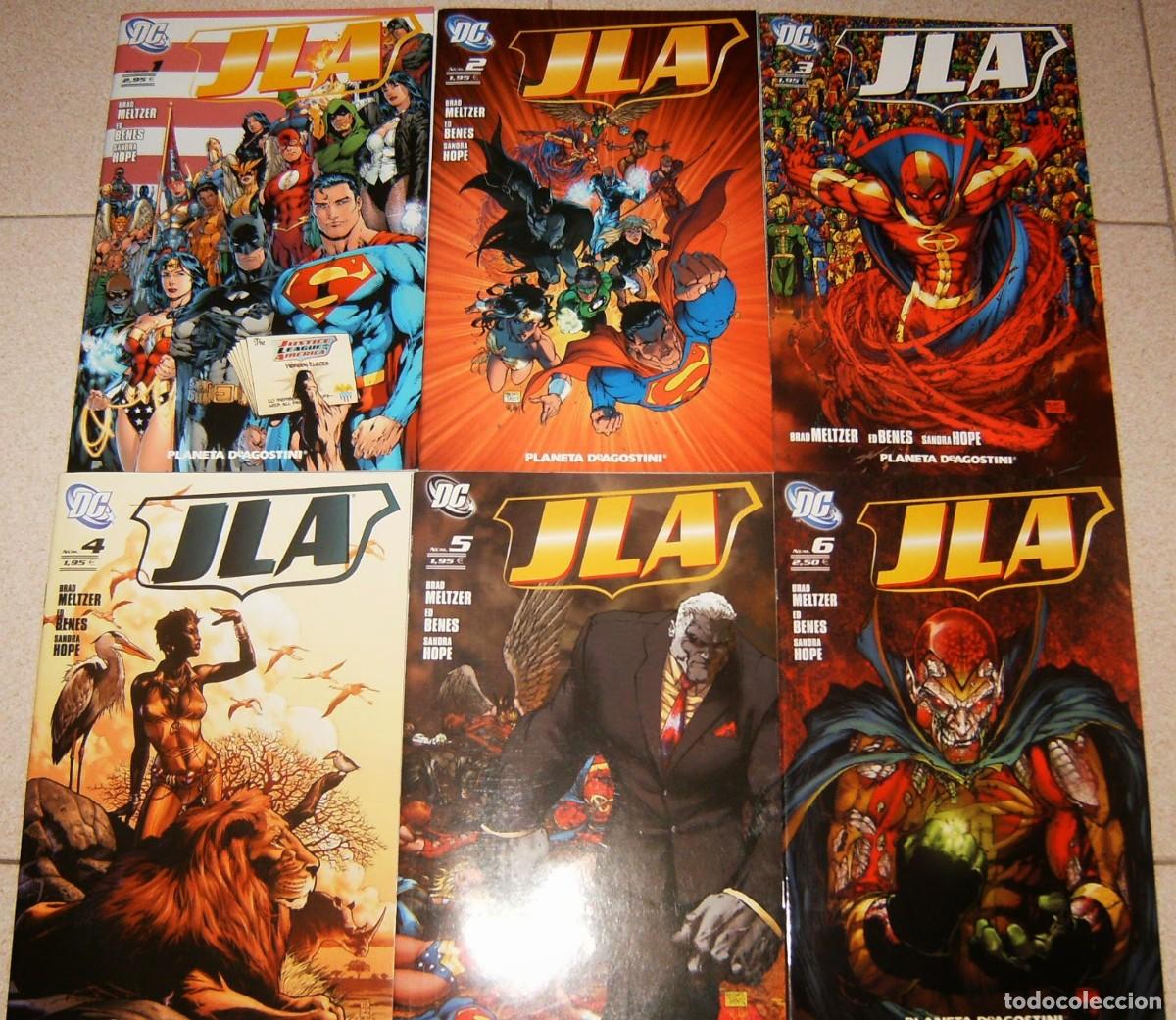 C&oacute;mics: LIGA DE LA JUSTICIA vol.2, Planeta 1 2 3 4 5 6 . LOTE