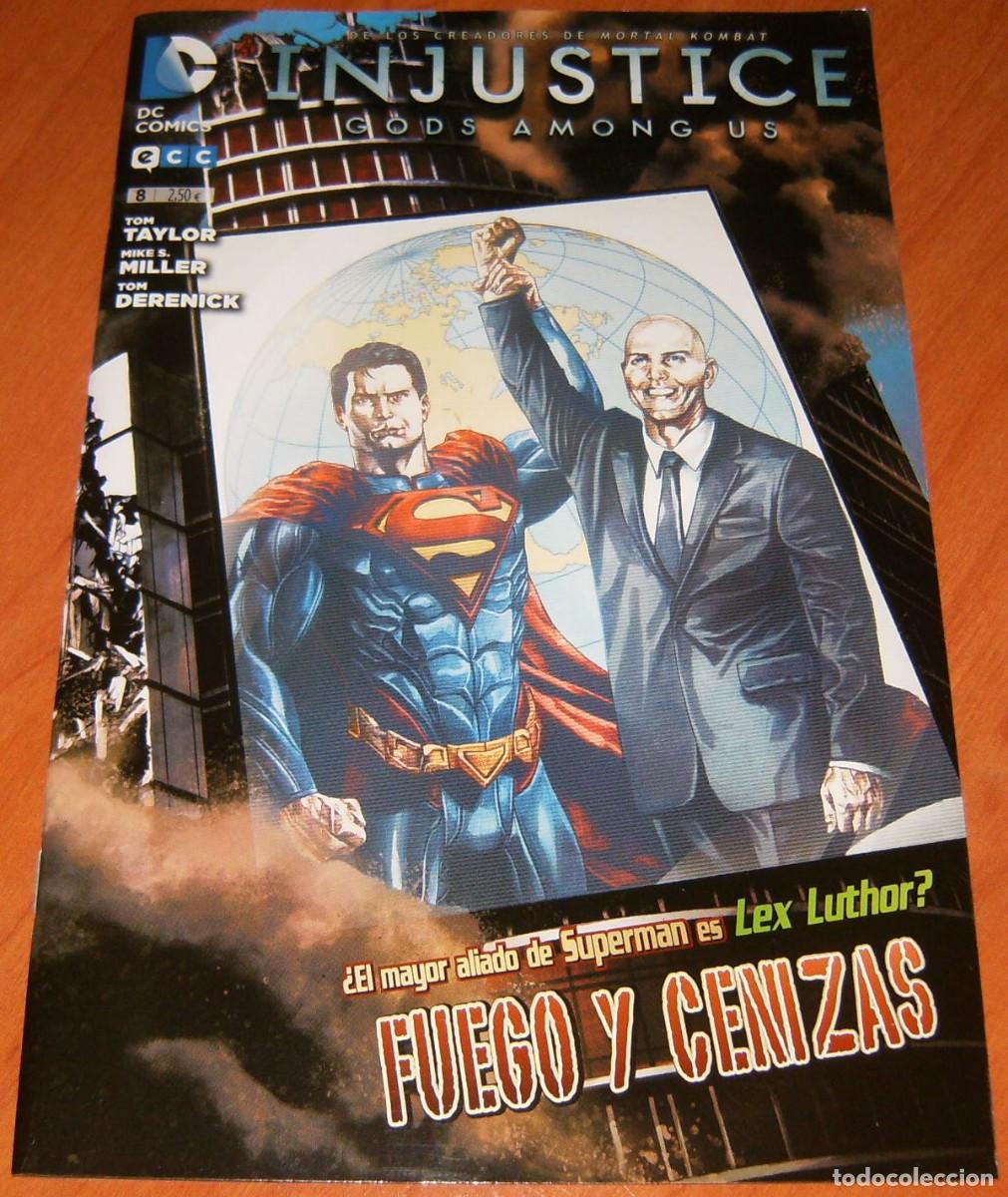 C&oacute;mics: INJUSTICE de ECC N&ordm; 08 y 13. NUMEROS SUELTOS