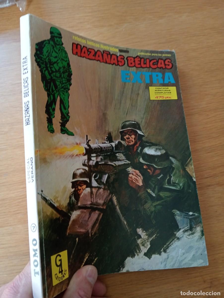 C&oacute;mics: RETAPADO N.&ordm; 7 DE HAZA&Ntilde;AS B&Eacute;LICAS EXTRA (DE 7). ALMANAQUE 1989 Y 2 N&Uacute;MEROS. R&Uacute;STICA. ED. G4. 1987.
