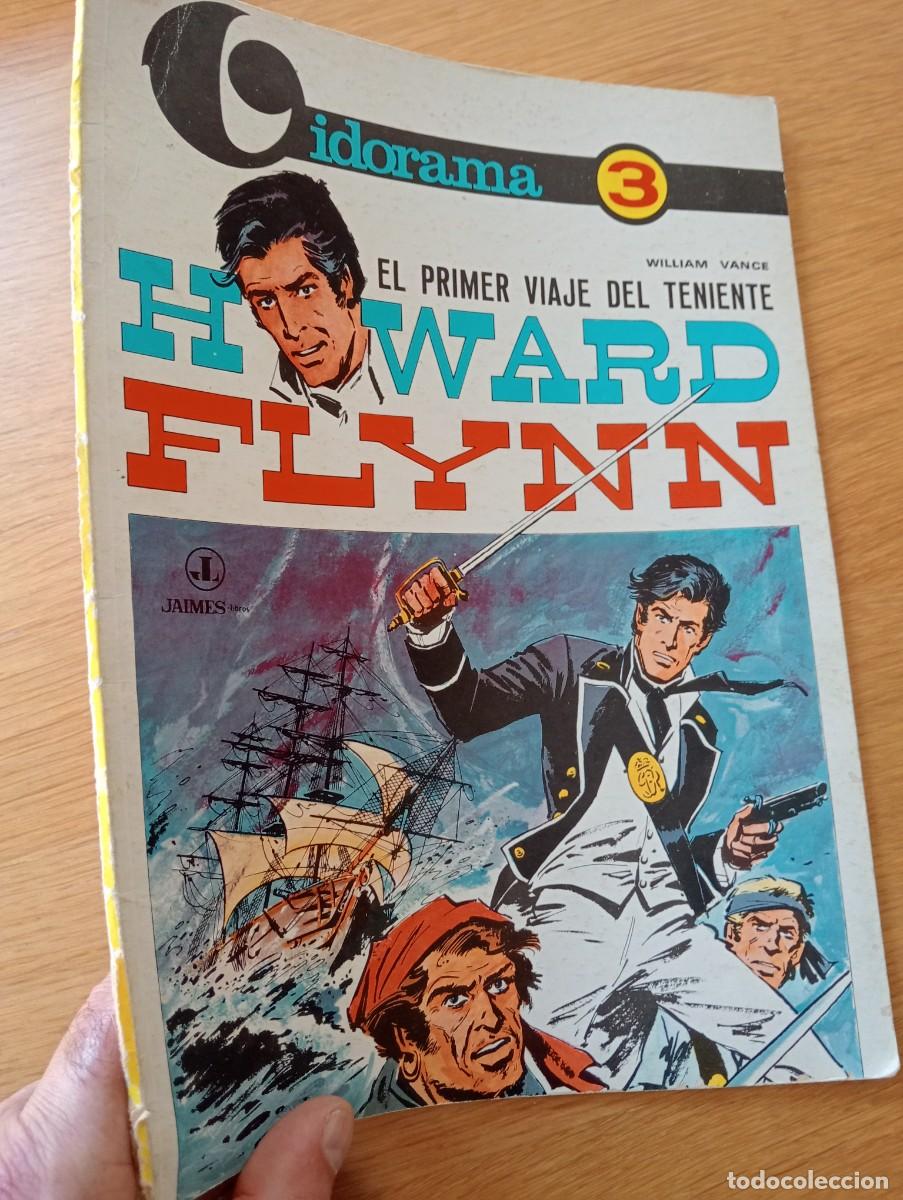 C&oacute;mics: VIDORAMA N.&ordm; 3 (DE 18). EL PRIMER VIAJE DEL TENIENTE HOWARD FLYNN. R&Uacute;STICA. JAIMES LIBROS. 1968.