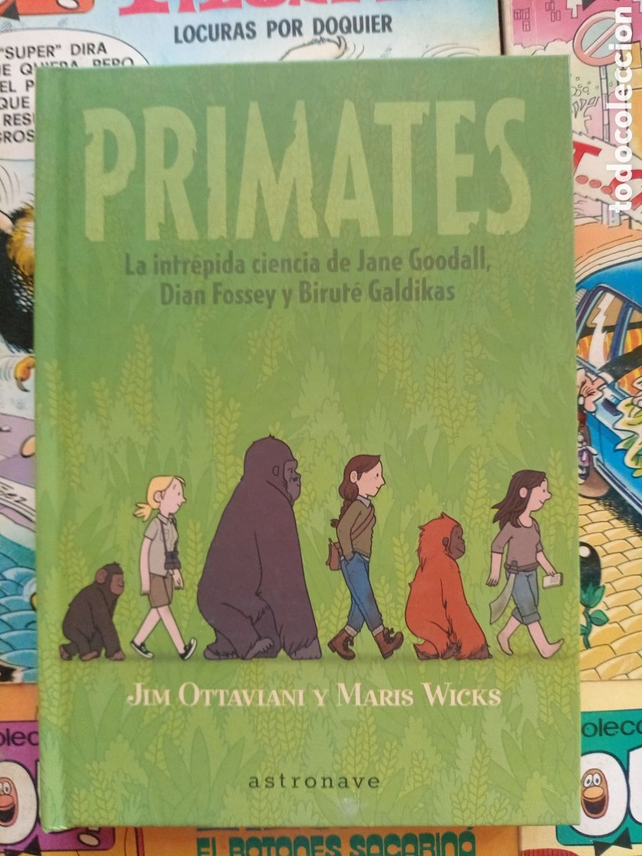 Comics: Primates la intr&eacute;pida ciencia de Jane Goodall cj106