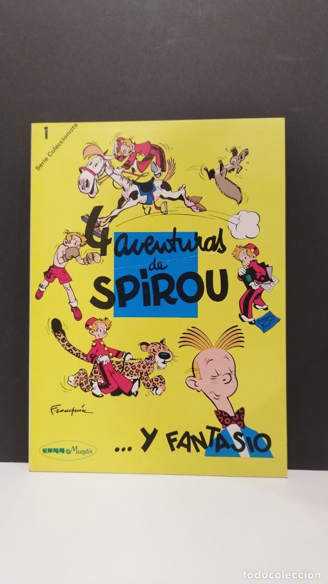 Comics : SERIE COLECCIONISTA - 4 AVENTURAS DE SPIROU Y FANTASIO - COMPLETA 4 TOMOS