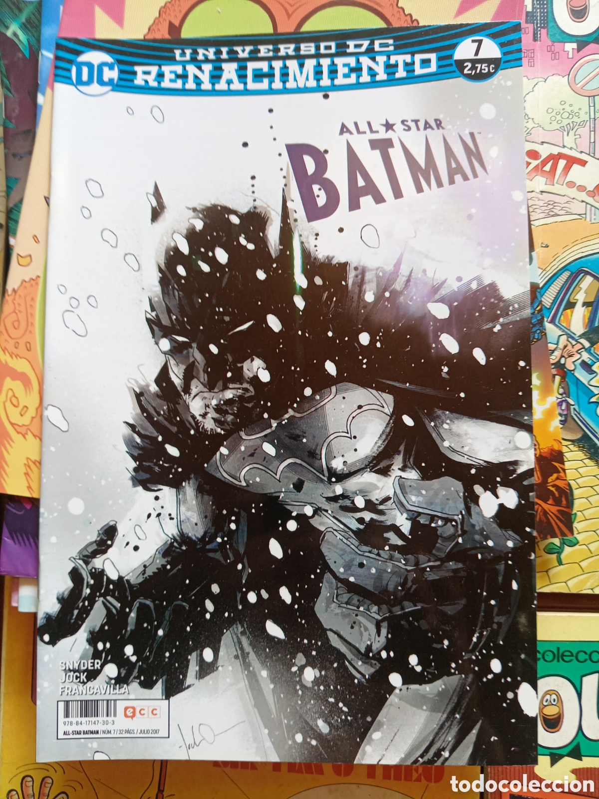 C&oacute;mics: Universo DC renacimiento All star Batman 7 cj106