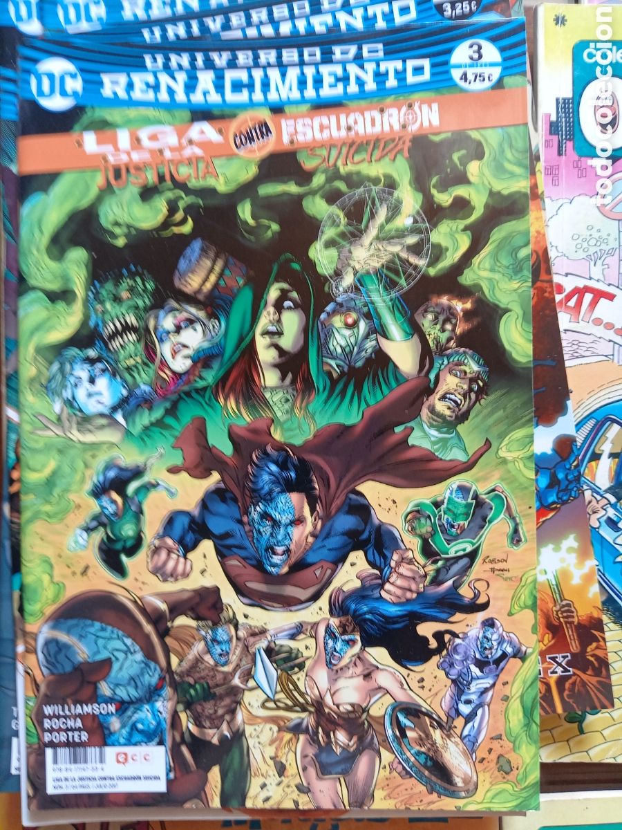 C&oacute;mics: Universo DC renacimiento liga de la justicia contra escuadr&oacute;n supremo 3 cj106