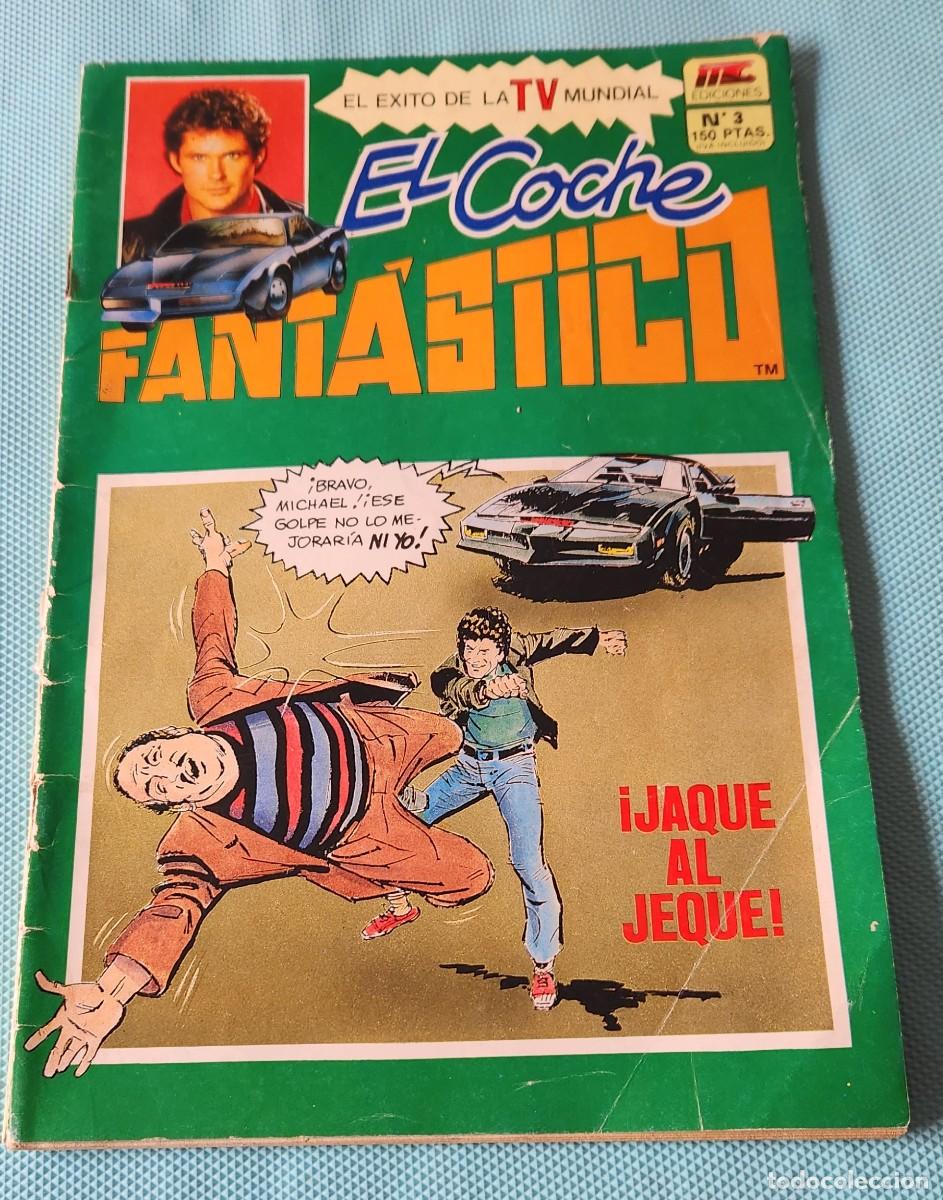 C&oacute;mics: EL COCHE FANT&Aacute;STICO N&deg;3 - KNIGHT RIDER - KITT comic tebeo 1987 DAVID HASSELHOFF