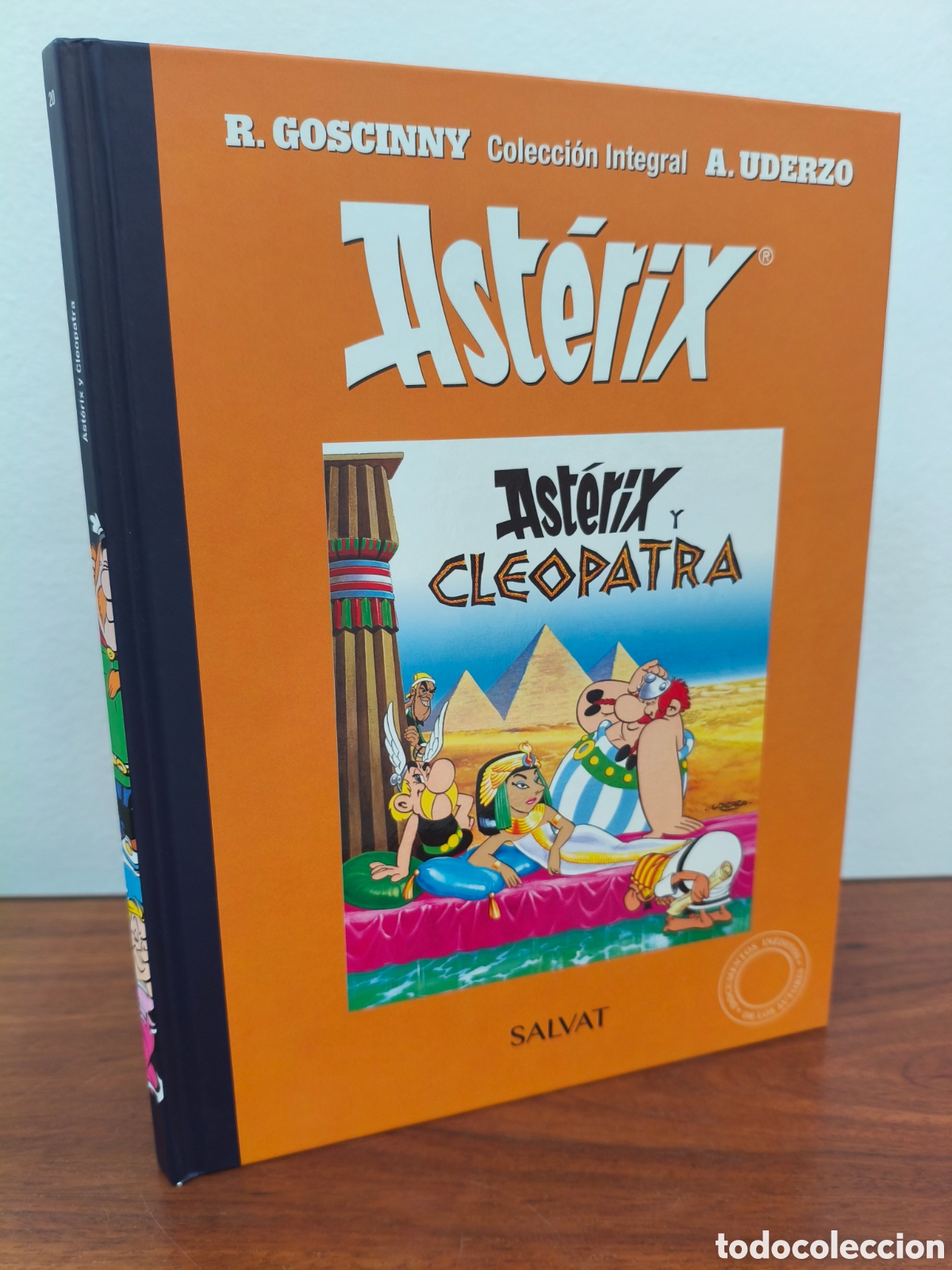 C&oacute;mics: ASTERIX Y CLEOPATRA GOSCINNY & UDERZO COLECCI&Oacute;N INTEGRAL SALVAT 2024 CON DOCUMENTOS IN&Eacute;DITOS