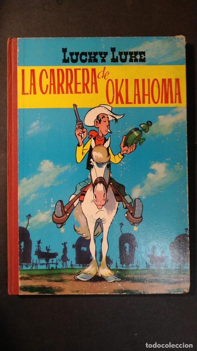 Comics : LA CARRERA DE OKLAHOMA - LUCKY LUKE (PRIMERA EDICI&Oacute;N 1964)