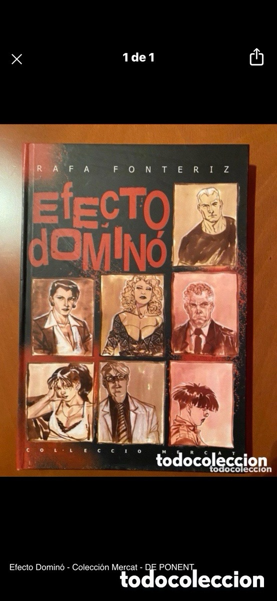Fumetti: Efecto Domin&oacute; - Colecci&oacute;n Mercat - DE PONENT