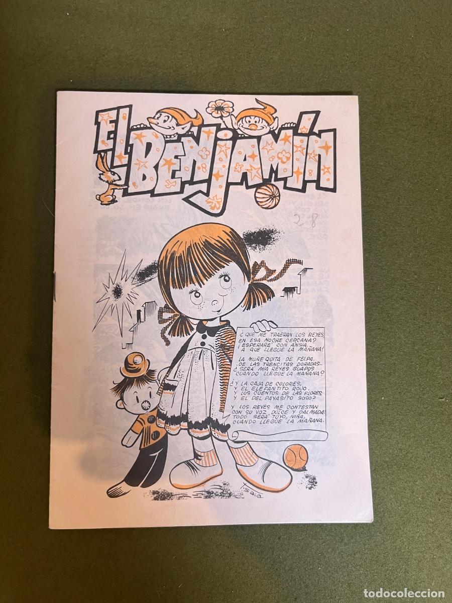 C&oacute;mics: El Benjam&iacute;n n&ordm; 400 1979 Revista Infantil de Cultura Religiosa Acci&oacute;n Cat&oacute;lica Original