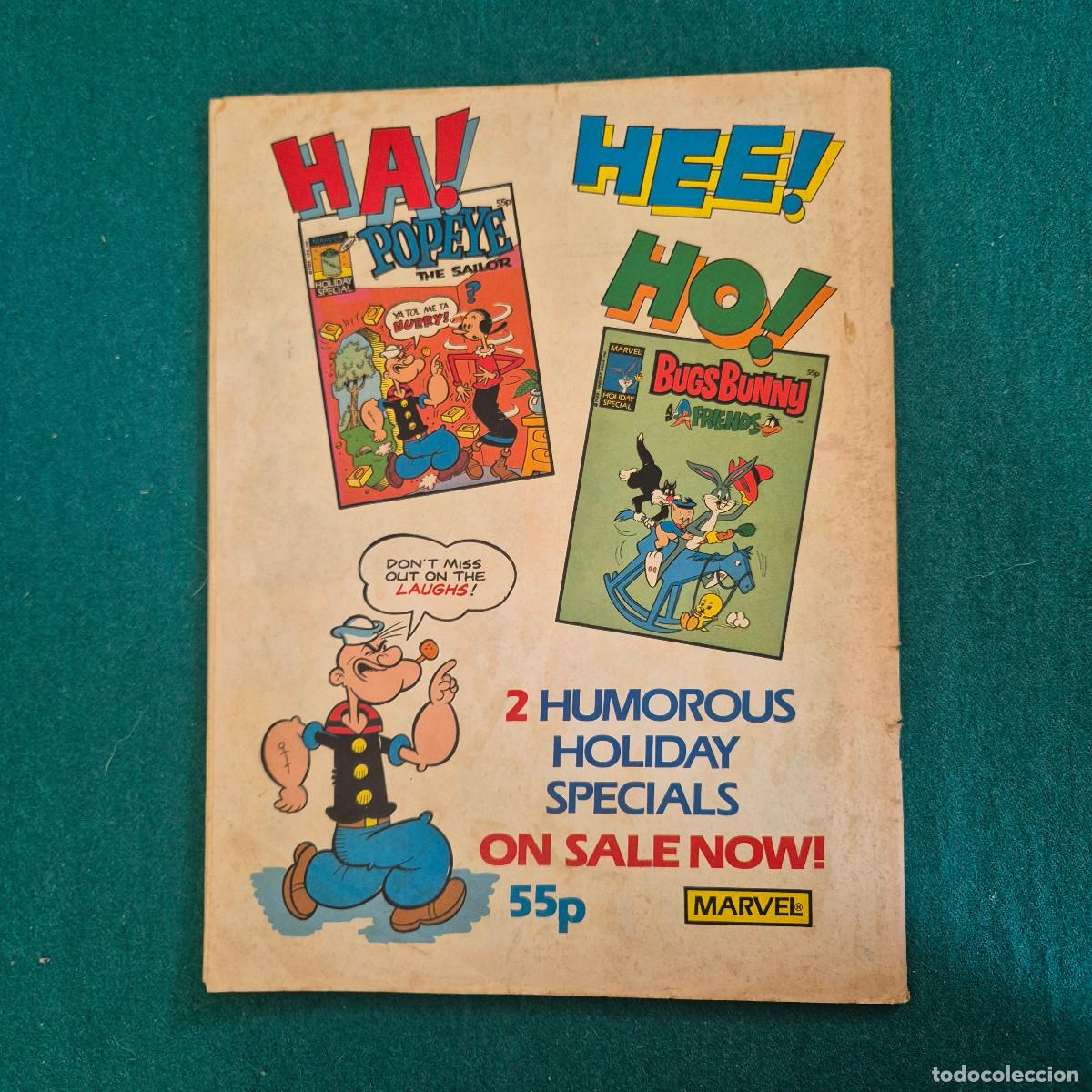 C&oacute;mics: THE MARVEL BUMPER COMIC 1988 HOLIDAYSPECIAL - Foto 2