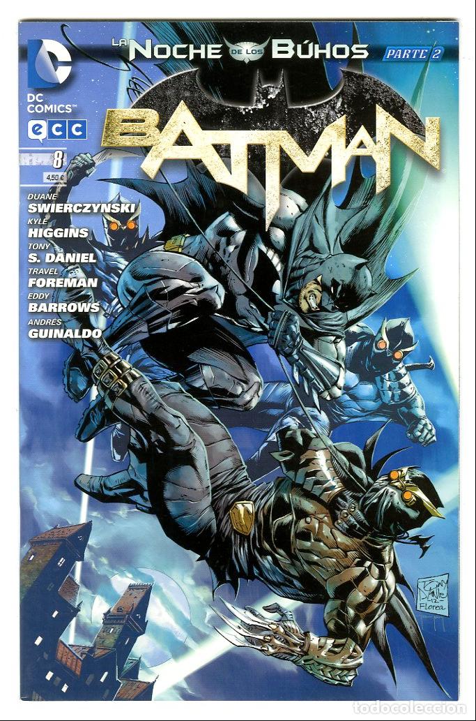 C&oacute;mics: La Noche de los B&uacute;hos Batman Parte 2 n.8 / DC (2012) - Swierczynski / Higgins / S.Daniel / Foreman /