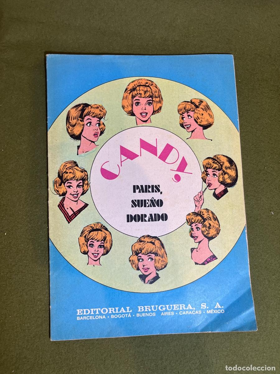 C&oacute;mics: Candy Par&iacute;s Sue&ntilde;o Dorado Editorial Bruguera c&oacute;mic juvenil rom&aacute;ntico tebeo espa&ntilde;ol &aacute;lbum completo vin