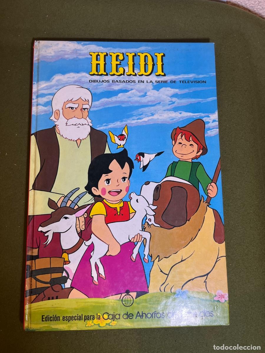 C&oacute;mics: Heidi Juana Spyri Edici&oacute;n Especial Caja de Ahorros Confederadas 1976 Ediciones Recreativas Serie TV