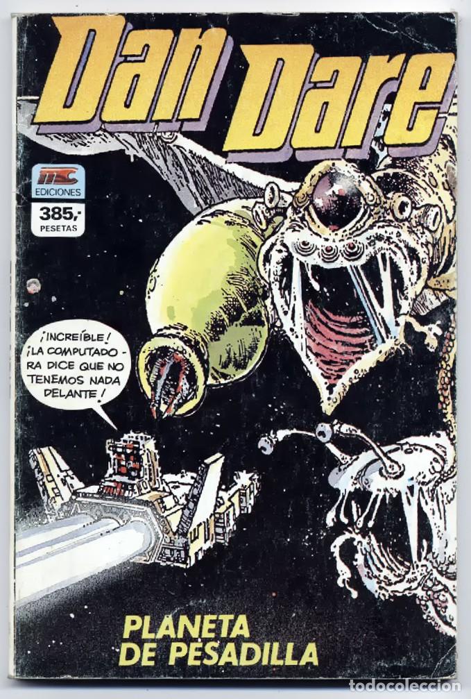 C&oacute;mics: Retapado con los primeros 4 numeros de Dan Dare Piloto del F&uacute;turo MC Ediciones 1987