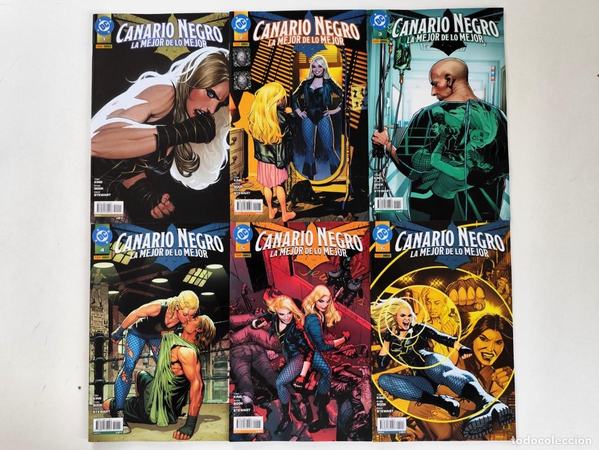 C&oacute;mics: CANARIO NEGRO: La mejor de lo mejor # 1-6 (Tom King, Ryan Sook) COMPLETA ~ DC / PANINI (2025)
