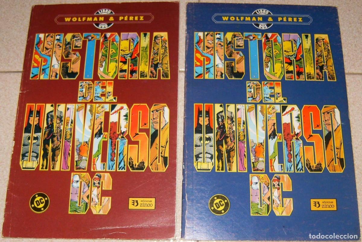 C&oacute;mics: HISTORIA DEL UNIVERSO DC. Zinco, 1 y 2 OBRA COMPLETA - Foto 1