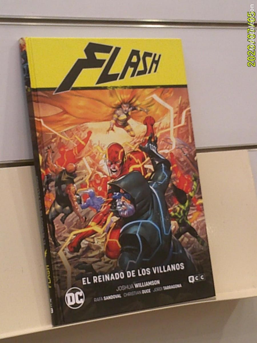 C&oacute;mics: FLASH VOL. 10 EL REINADO DE LOS VILLANOS TOMO TAPA DURA DC - ECC OFERTA (ANTES 19,95&euro;)
