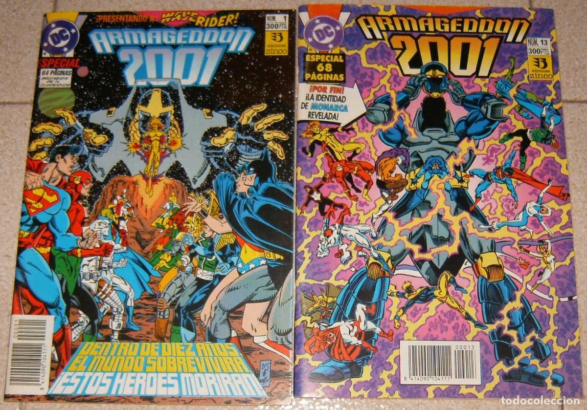 C&oacute;mics: ARMAGEDOON 2001. Zinco, ESPECIALES 1 y 13 SAGA COMPLETA
