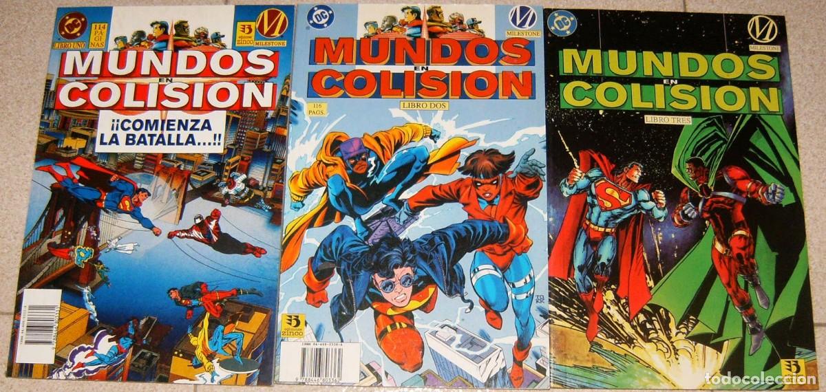 C&oacute;mics: MUNDOS EN COLISION. Zinco . n&uacute;meros 1 2 3 . OBRA COMPLETA