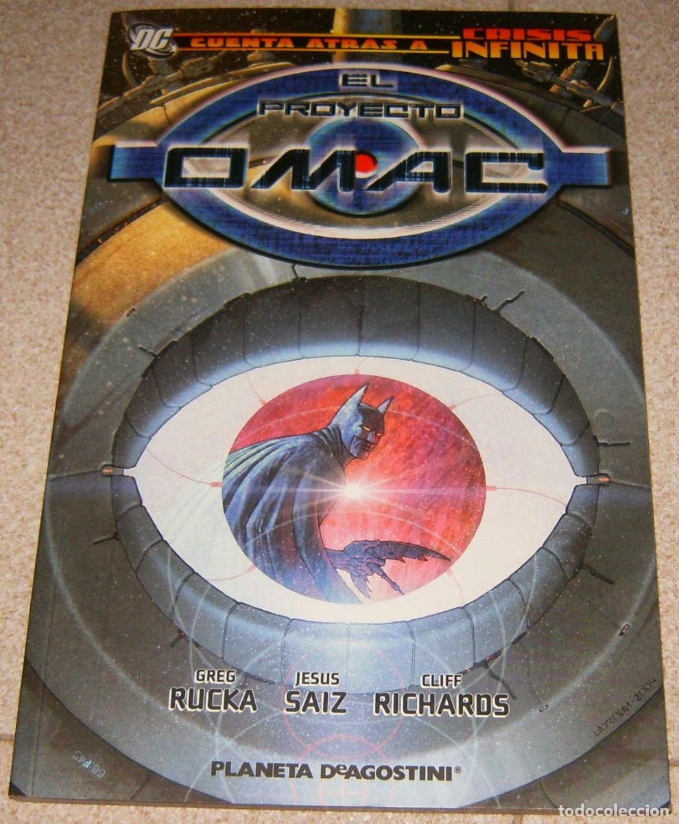C&oacute;mics: EL PROYECTO OMAC (CUENTA ATRAS A CRISIS INFINITA) Planeta, TOMO UNITARIO