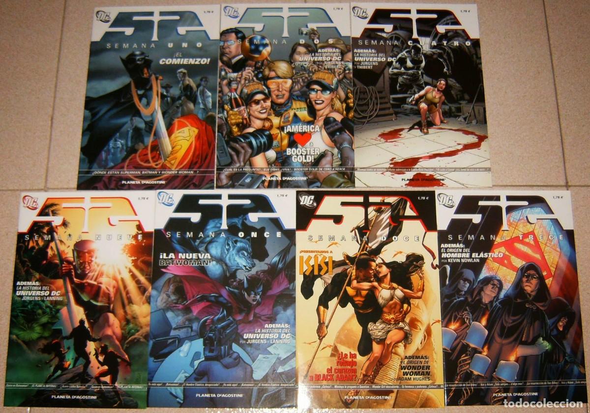 C&oacute;mics: 52 de Planeta. N&ordm;s 1 2 4 9 11 12 13 N&uacute;meros sueltos