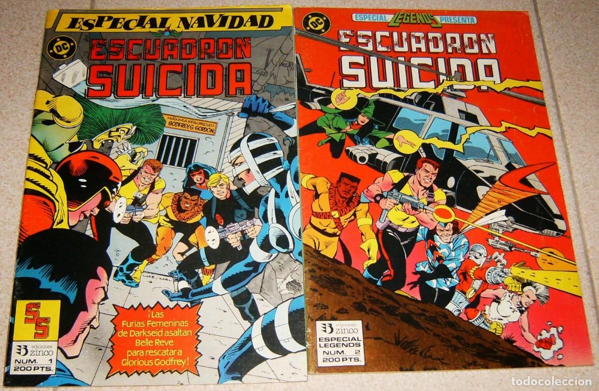 C&oacute;mics: ESCUADRON SUICIDA - Especial 1 NAVIDAD y Especial 2 LEGENDS