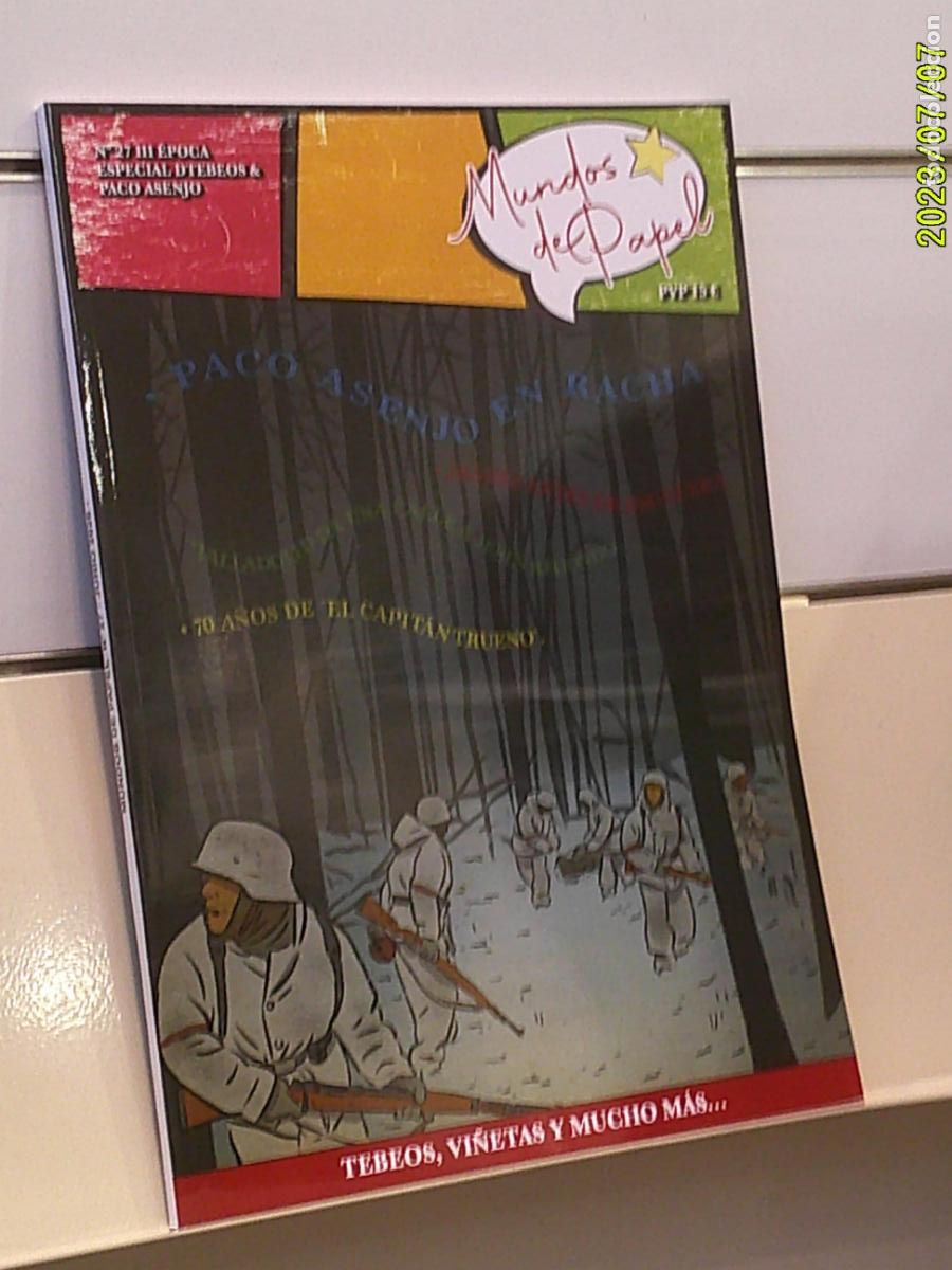 Comics: MUNDOS DE PAPEL N&ordm; 27 II EPOCA ESPECIAL DTEBEOS & PACO ASENJO - COLECTIVO D.TEBEOS