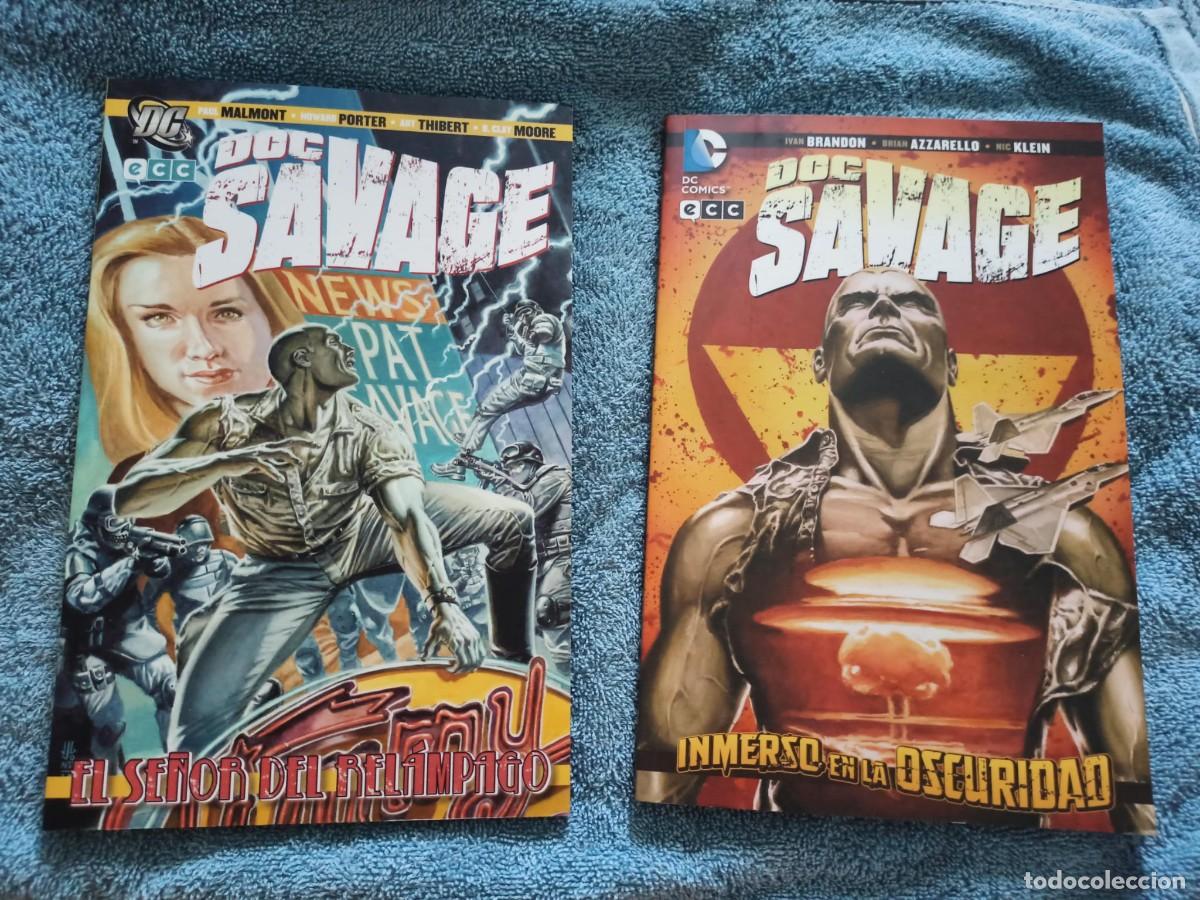 C&oacute;mics: Doc Savage colecci&oacute;n - El se&ntilde;or del rel&aacute;mpago - Inmerso en la oscuridad - ECC - Foto 1