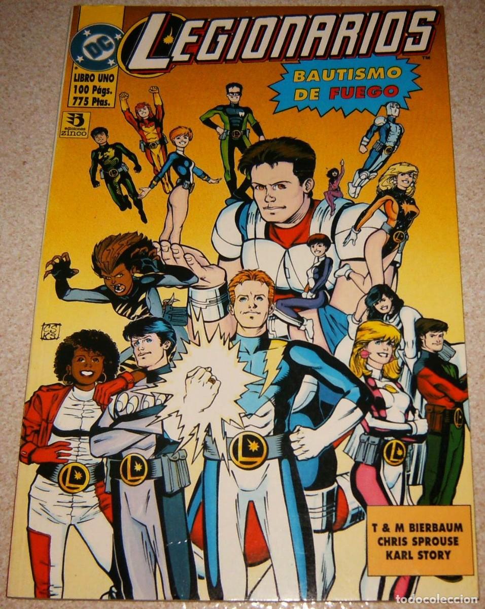 C&oacute;mics: LEGIONARIOS Tomo 1 BAUTISMO DE FUEGO Zinco.