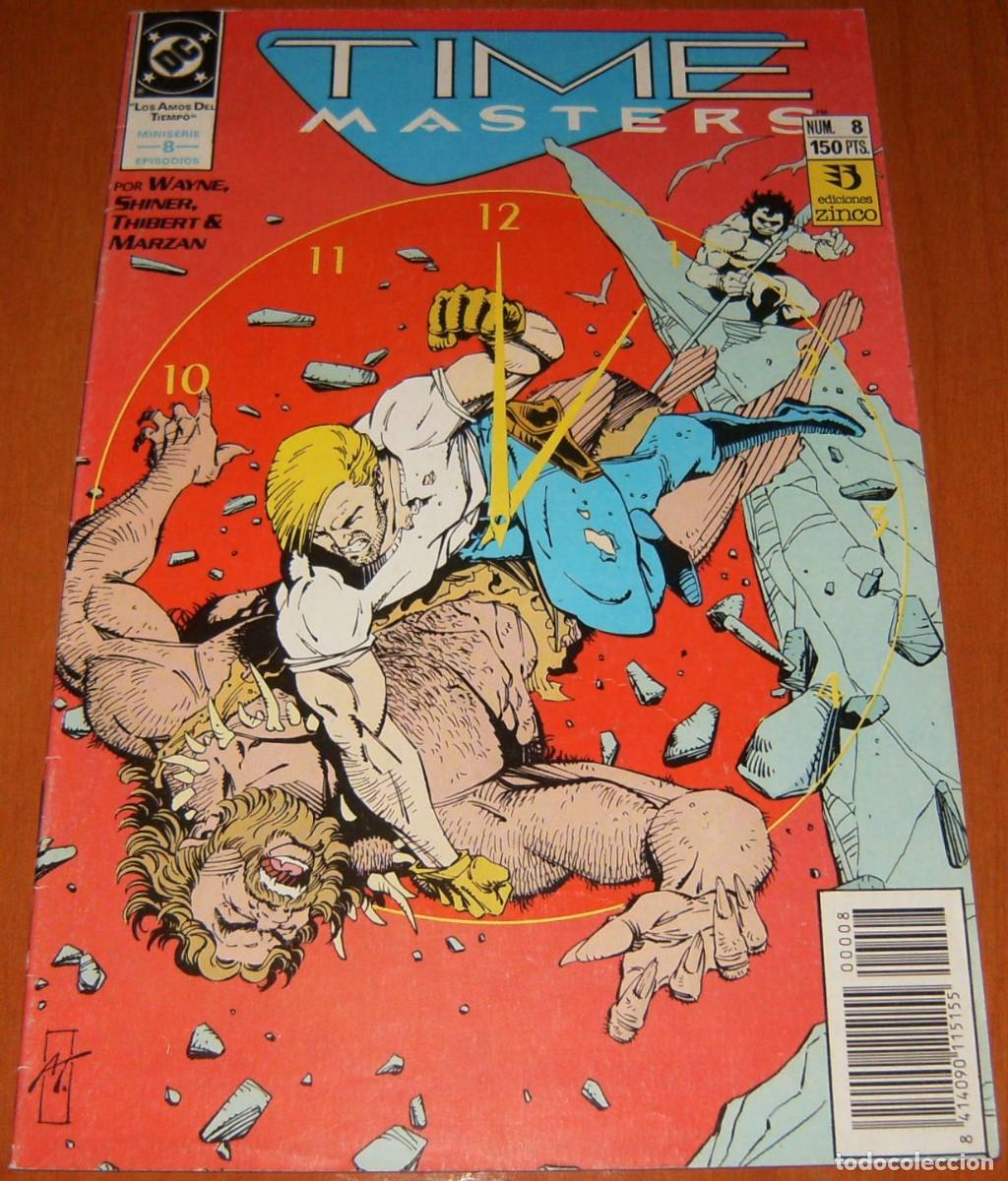 C&oacute;mics: TIME MASTERS Zinco. n&ordm; 8 NUMERO SUELTO