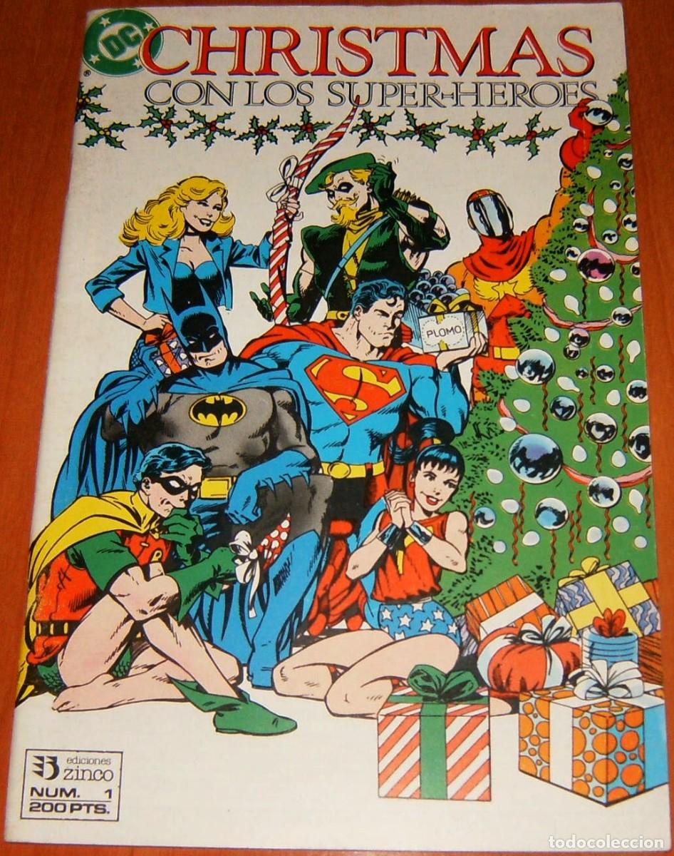 C&oacute;mics: CHRISTMAS con los SUPERHEROES Zinco. 1988 ESPECIAL UNITARIO