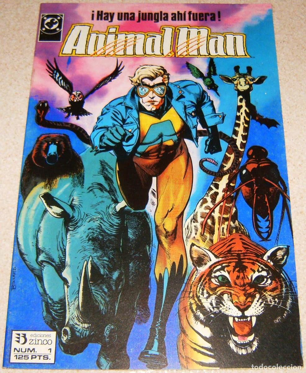 C&oacute;mics: ANIMAL MAN 1 grapa Zinco