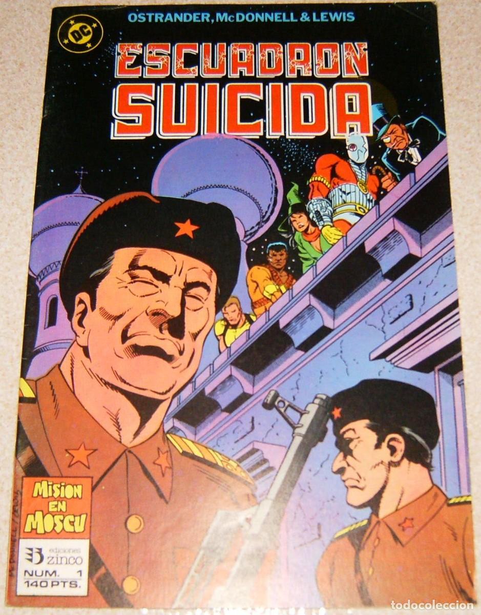 C&oacute;mics: ESCUADRON SUICIDA 1 grapa Zinco