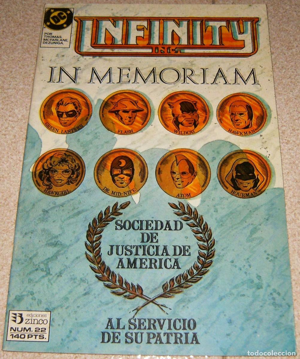 C&oacute;mics: INFINITY INC. 22 grapa Zinco