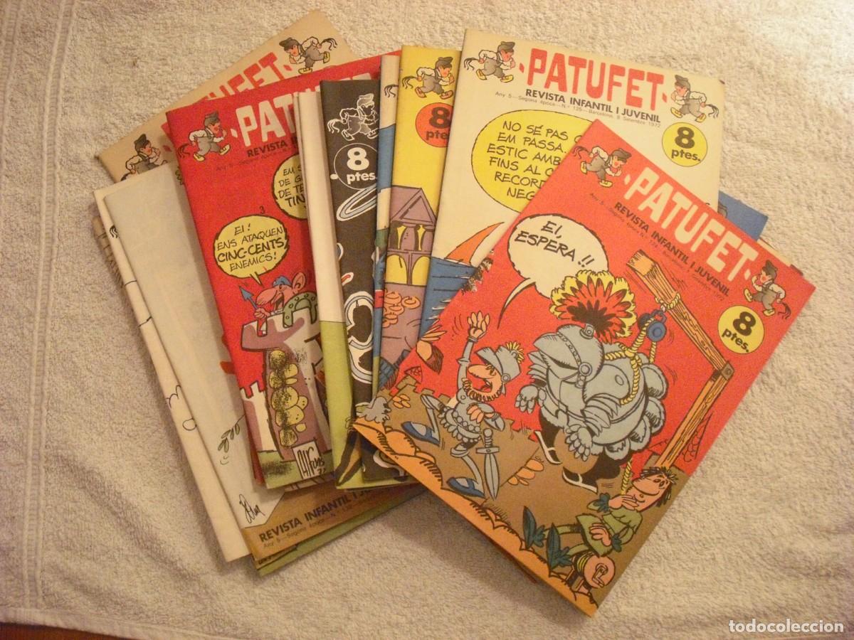 C&oacute;mics: PATUFET , REVISTA INFANTIL Y JUVENIL 1972 . LOTE DE 21 EJEMPLARES. CATALAN