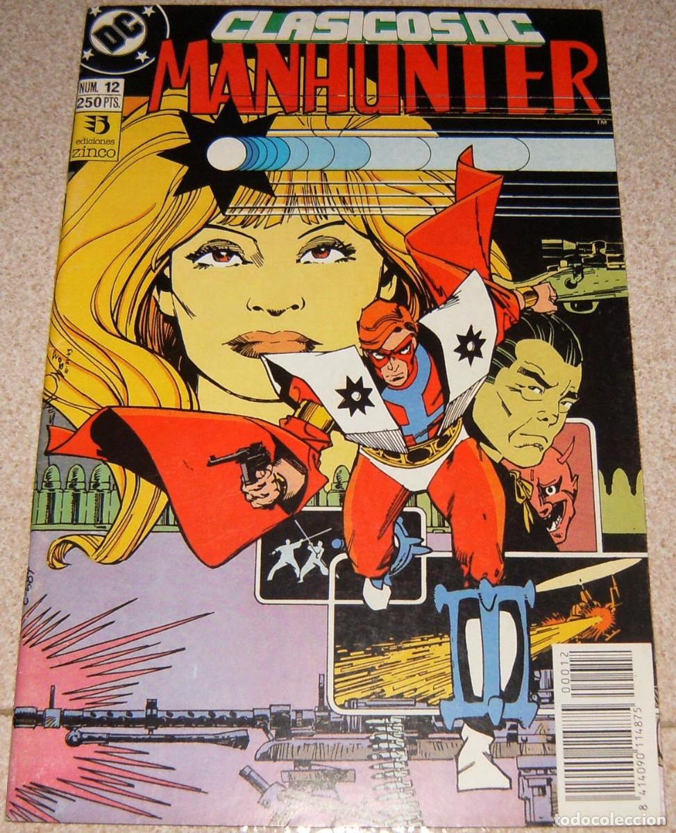 C&oacute;mics: CLASICOS DC MANHUNTER 12 grapa Zinco
