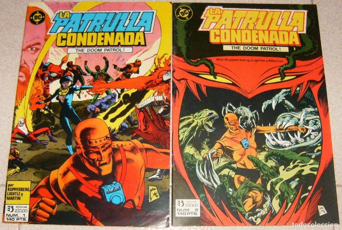 C&oacute;mics: LA PATRULLA CONDENADA Zinco. 1 2 (N&ordm; 1: Origen de la Patrulla, por JOHN BYRNE) SUELTOS
