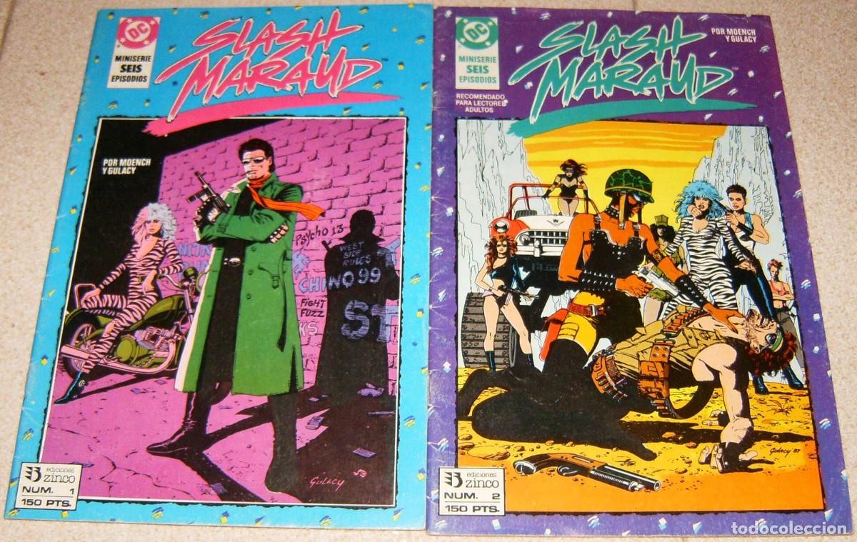 C&oacute;mics: SLASH MARAUD 1 Y 2 . GRAPA . Zinco