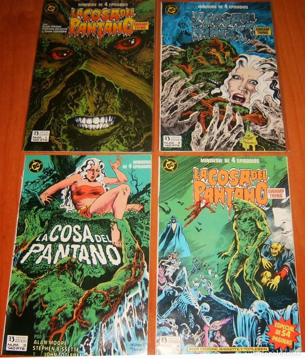 C&oacute;mics: LA COSA DEL PANTANO de ALAN MOORE . Etapa Ediciones Zinco COMPLETA