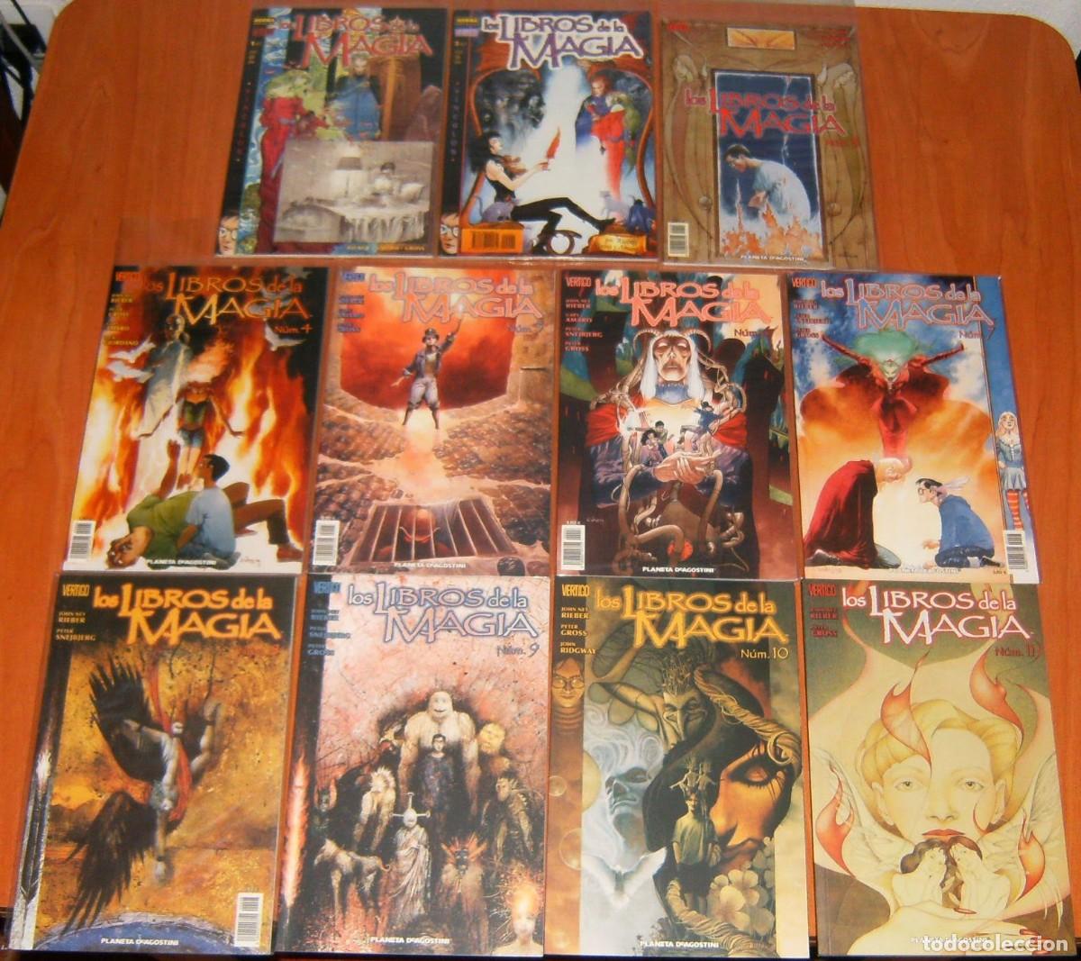 C&oacute;mics: LOS LIBROS DE LA MAGIA (vol.2) 1 2 3 4 5 6 7 8 9 10 11 Prestiges de Planeta, LOTE
