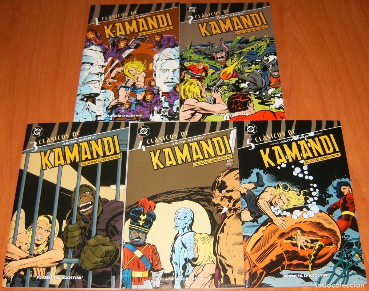 C&oacute;mics: KAMANDI (CLASICOS DC) 1 2 3 4 5 COMPLETA. PLANETA - Foto 1