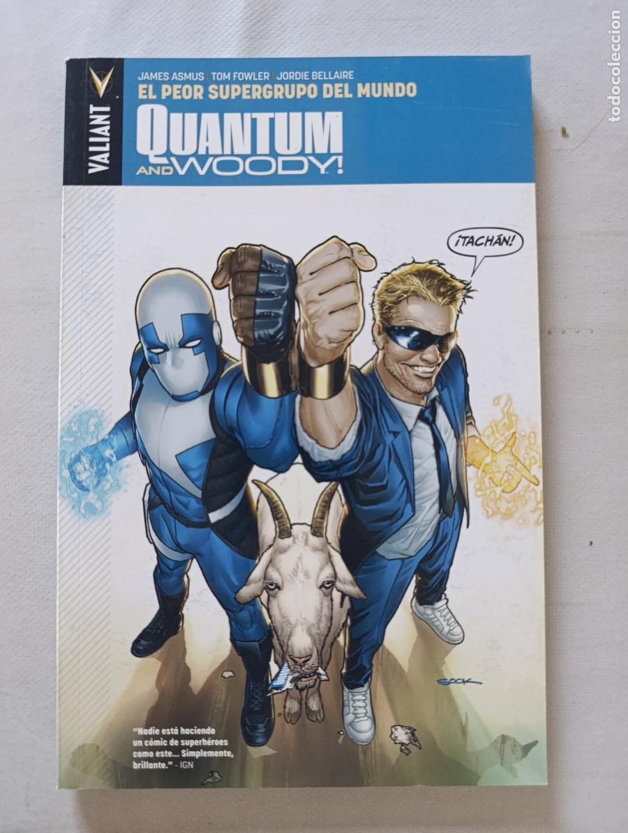 C&oacute;mics: QUANTUM AND WOODY! VOLUMEN UNO (1): EL PEOR SUPERGRUPO DEL MUNDO - VALIANT - ALETA (358)
