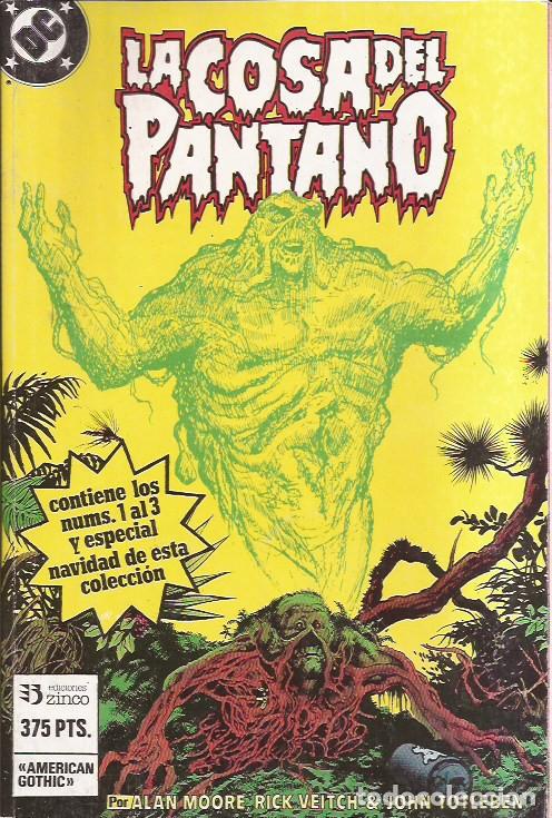 C&oacute;mics: C&Oacute;MIC TOMO COSA DEL PANTANO AMERICAN GOTHIC ALAN MOORE DC